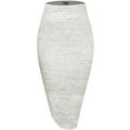 thumbnail image 1 of H&C Women Premium Nylon Ponte Stretch Office Pencil Skirt High Waist Made in The USA Below Knee, 1 of 3