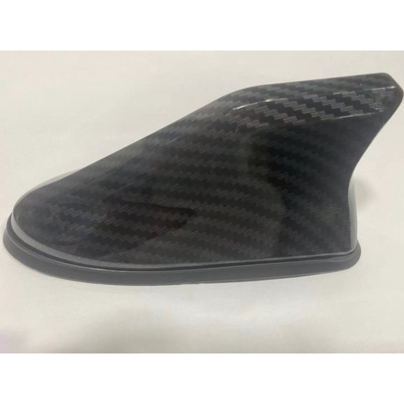 H Carbon Fiber Car Shark Fin Antenna Cover For Automotive Decor And Signal Enhancement