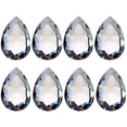 thumbnail image 1 of H&D HYALINE & DORA Clear Crystal Teardrop Pendant Light with K9 Glass, 1 of 5