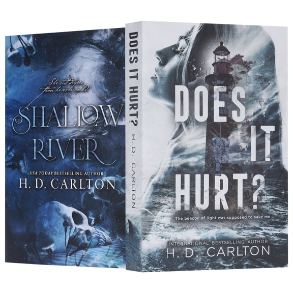 H. D. Carlton Collection (Does It Hurt? & Shallow River) 2 Books Set - Fiction - Paperback