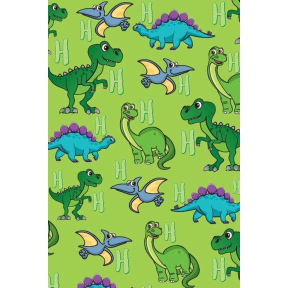 H: Dinosaur Alphabet Practice Writing Book for Kids, (Paperback)