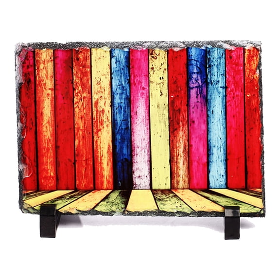 H-E 28pcs 5.9" x 7.87" Quadrilateral Sublimation Blank Photo Slate