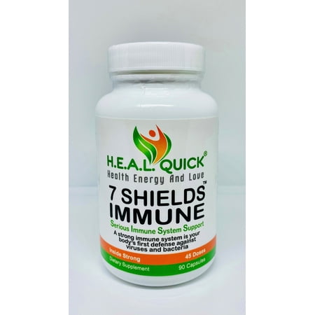 H.E.A.L. Quick 7 Shields Immune 90 Capsules