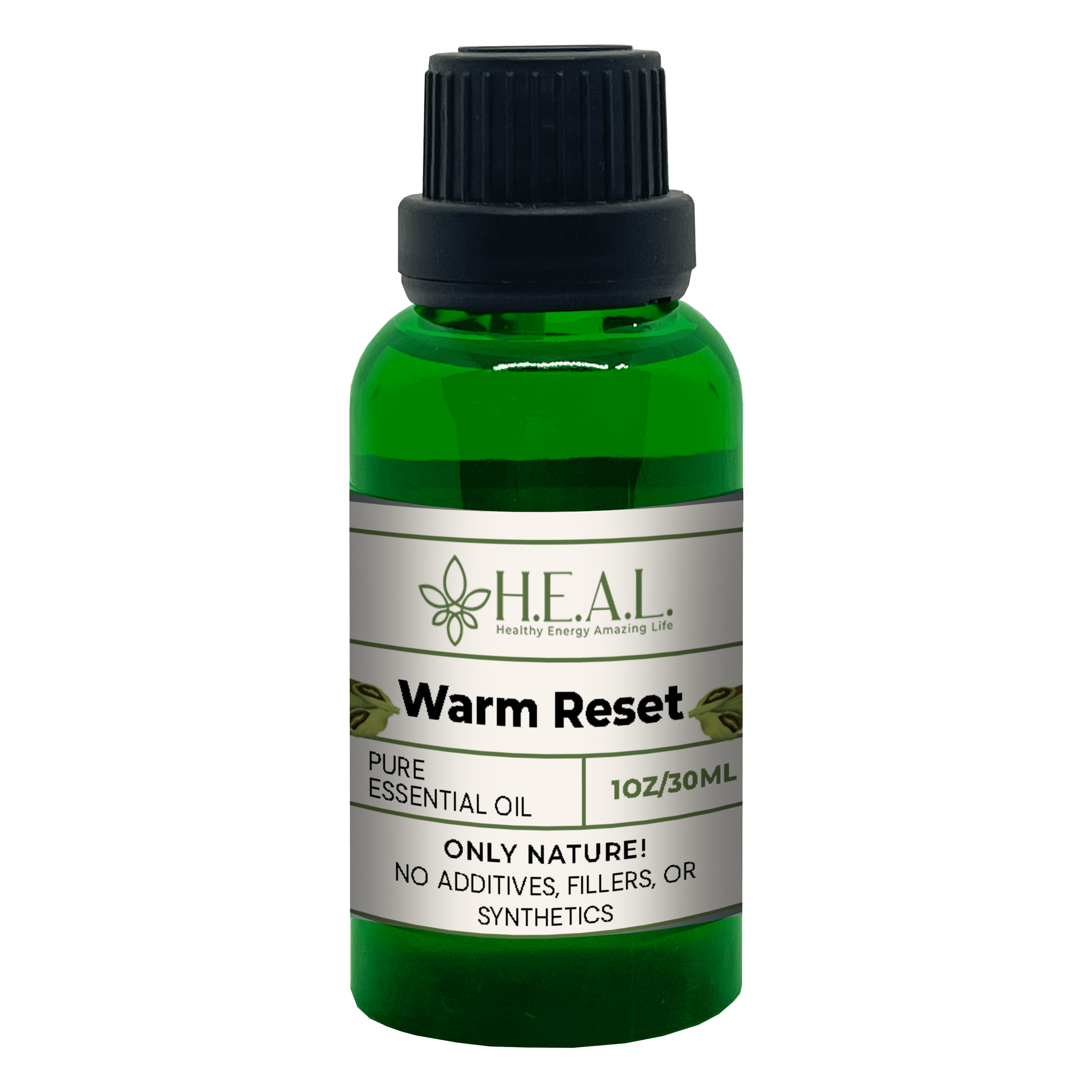 H.E.A.L.'s Essential Oil Cinnamon And Cardamom - 1oz