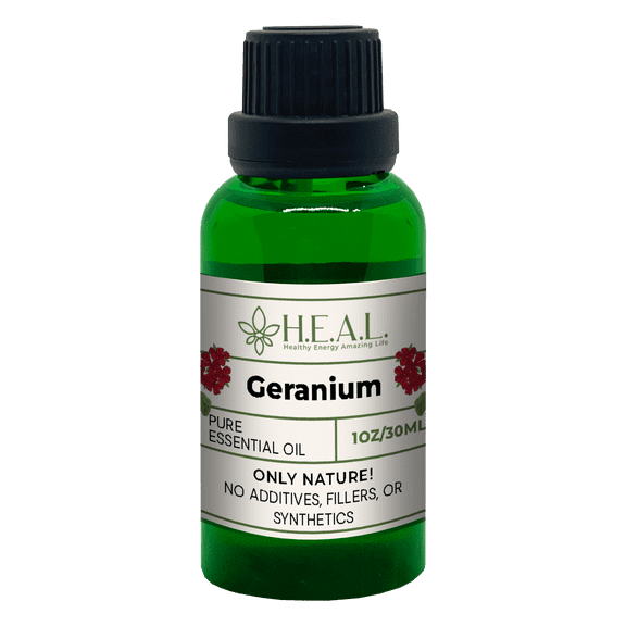 H.E.A.L.'s Essential Oils Geranium - 1oz