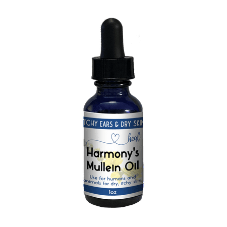 H.E.A.L.'s Mullein Ear Oil - 1oz for Dry, Itchy Ears