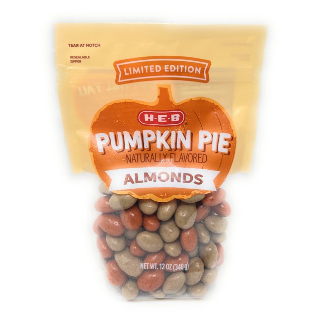 H‑E‑B Pumpkin PieFlavored Almonds 12oz