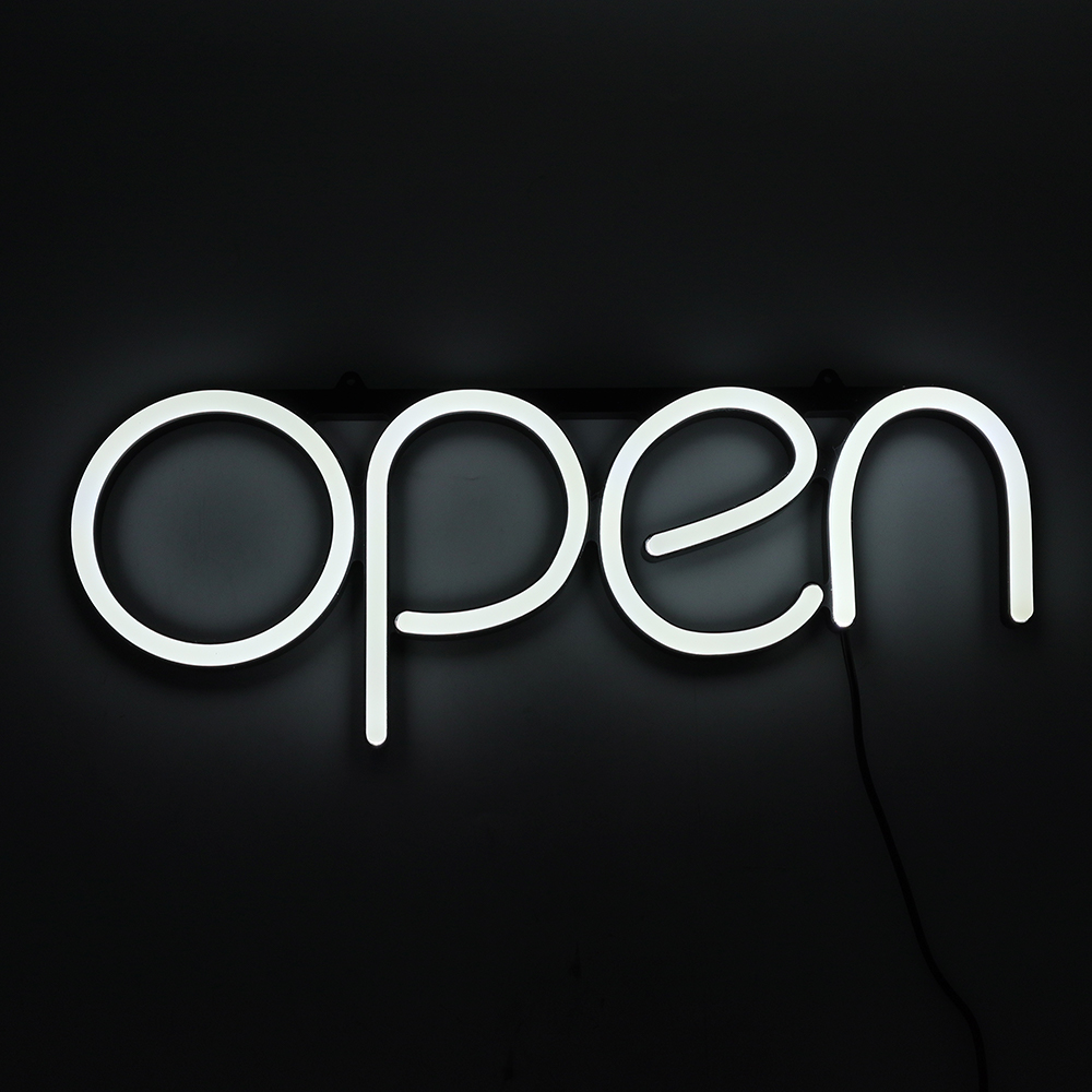HE Business OPEN LED Neon Sign Neon Light Store Shop Advertising Lamp