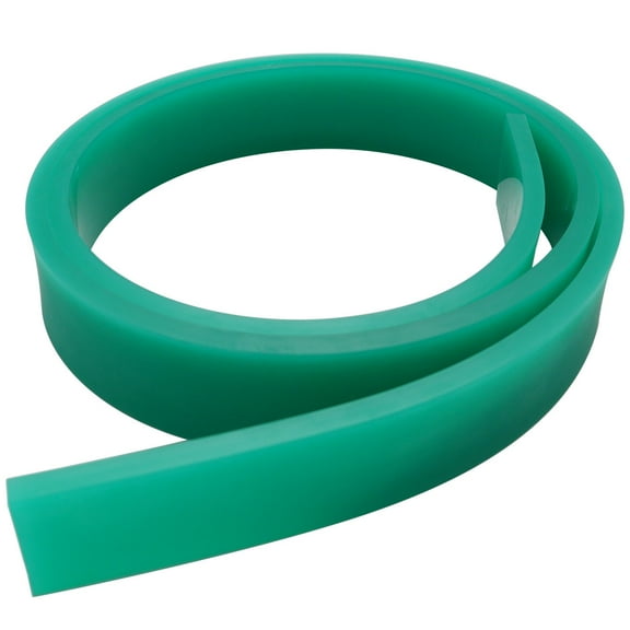 H-E Single 50mm x 9mm x 6FT - 72" Roll Silk Screen Printing Squeegee Blade - 70 DURO - Polyurethane Rubber