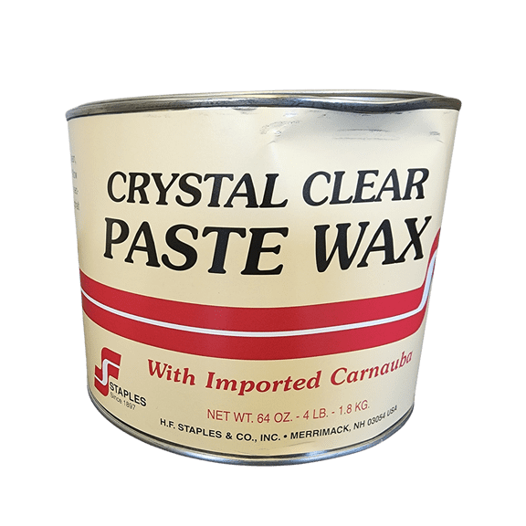 H. F. Staples Crystal Clear Paste Wax 4 lb