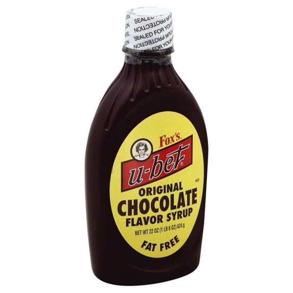H Fox Foxs U-Bet Syrup, 22 oz