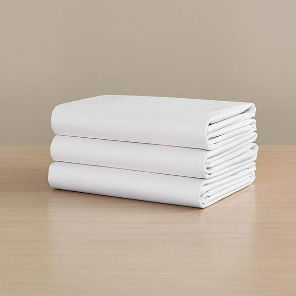 H by Frette Percale Fitted Sheet (Queen) - Luxury All-White Fitted Bed Sheet/Cool and Crisp, Recommended for Anyone Who Gets Hot at Night / 100% Long-Staple Cotton