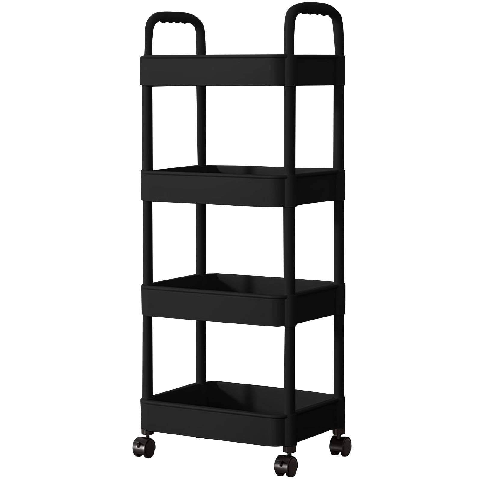 H&G HelperHousehold Multi-layer Small Cart Storage Rack Floor To Floor ...