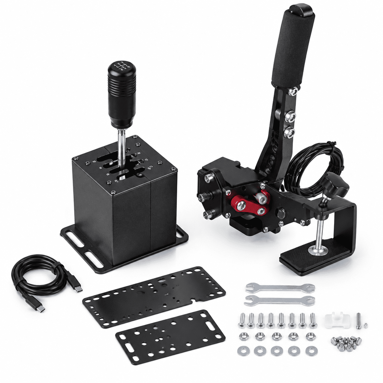Baby Racing Gear H Gear 6+R Pcb Hand Racing Game Simulator Shifter for Steering Wheel ...