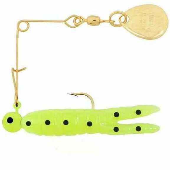 H&H Cajun Spin 1/16 Gold Chart/Black DWO