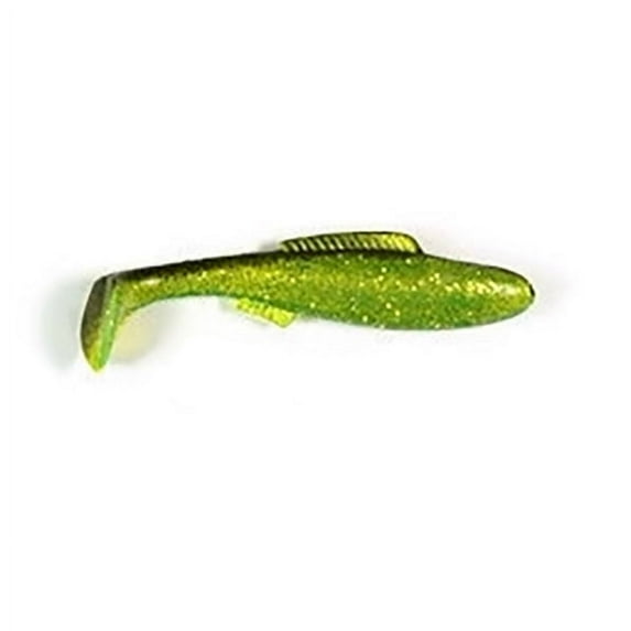 H&H Cocahoe Minnow - 10 Pack Chartreuse,Black Back, 3" (10 Pack) Lures, Baits & Attractants