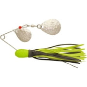 H&H Double Spinner Spinner Bait, Chartreuse, 3/8 oz