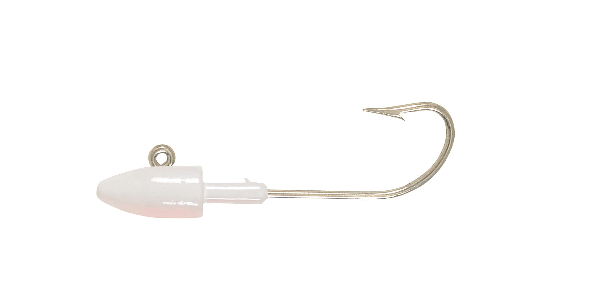 H&H King Jig Head 3Oz White 4 Per Pack K34-02