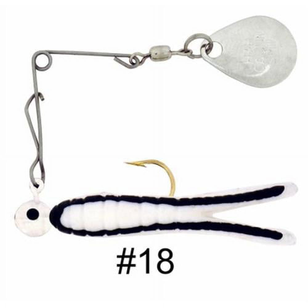 H&H King Spin-Nickel 1/4 White/Black Stripe 12 Per Card Order 12 CKS-18