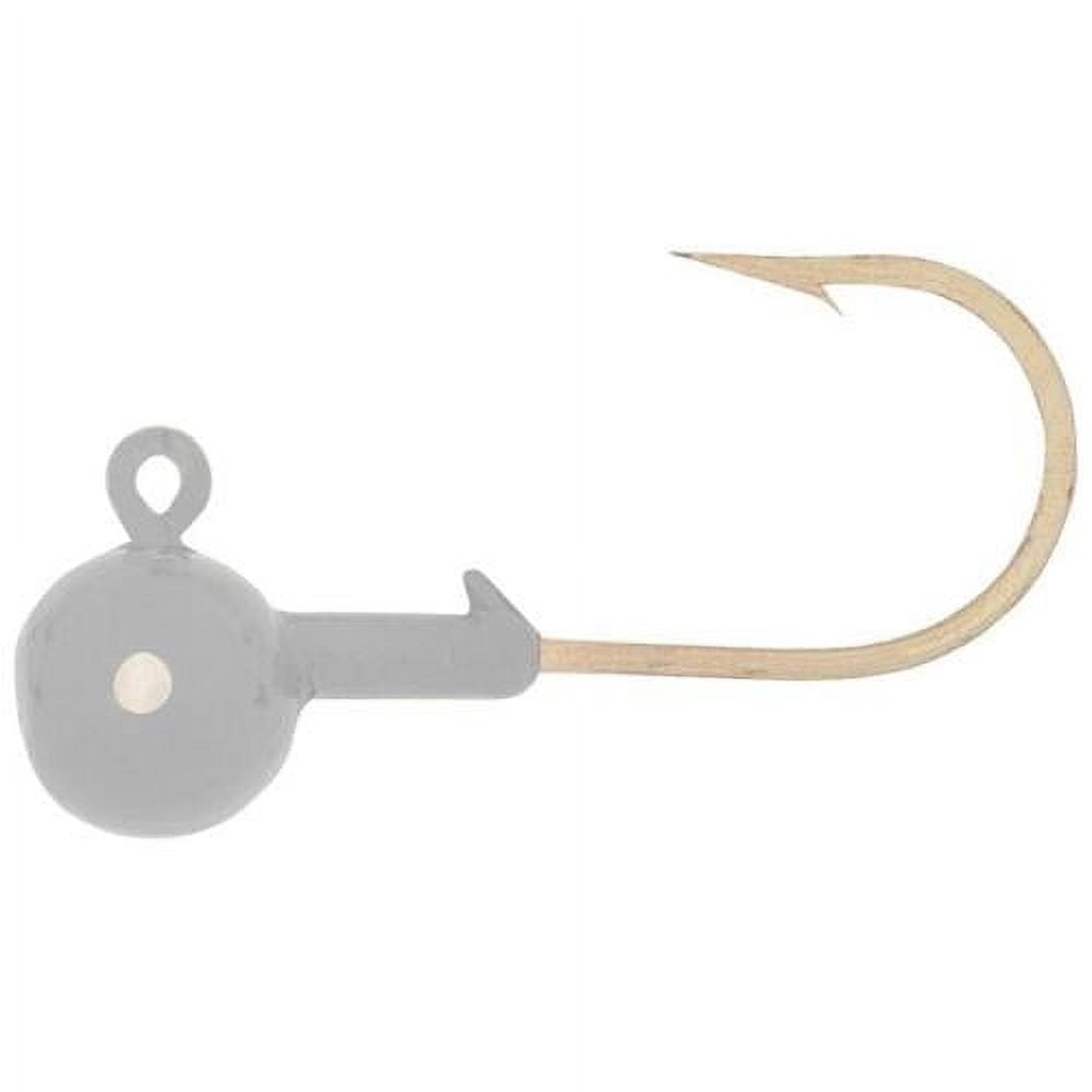 H&H Lure Co. H&H Round Jighead 1/4 10Pk Unpntd - R1410-08