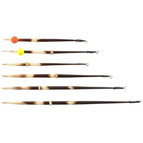 H&H Lure PQ40-8 8 in. Porcupine Quills Float - Pack of 12