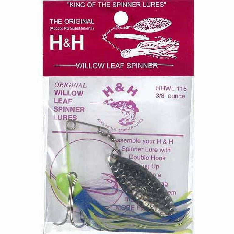 H&H Lure Willow Leaf Spinnerbait, 3/8 oz