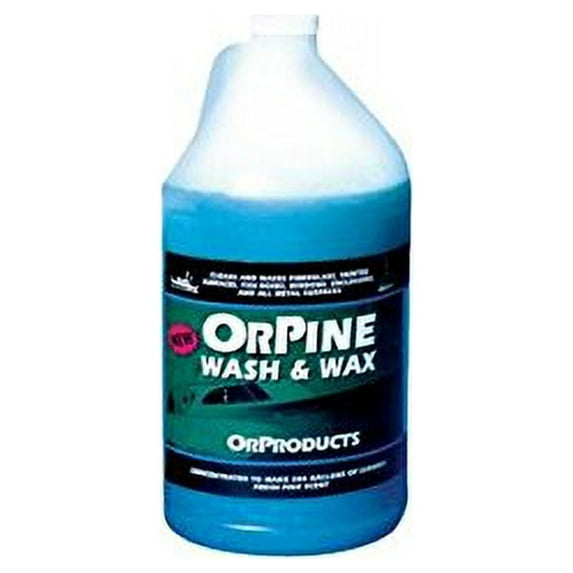 H&H OPW8 Orpine Boat Wash and Wax, 1-Gallon,blue, 128 oz