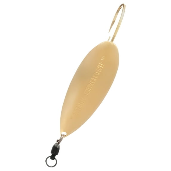 H&H Secret Weedless Spoon, Gold, 3/4 Oz.