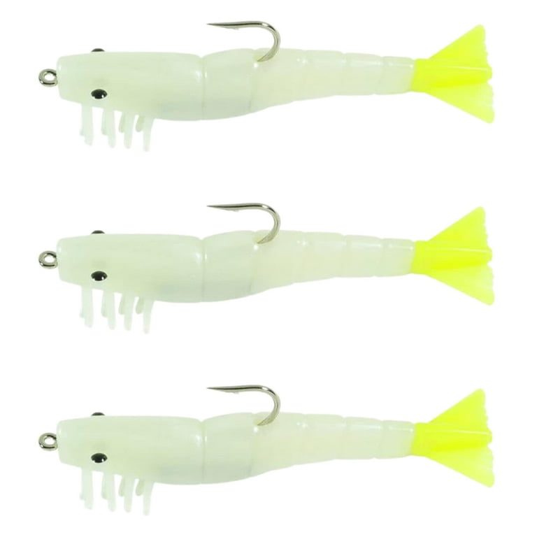 H&H TKO Shrimp Lure with Lifelike Action for Speckled Trout, Redfish,  Flounder, Snook, Bass Freshwater and Saltwater Lures (Shrimp) 
