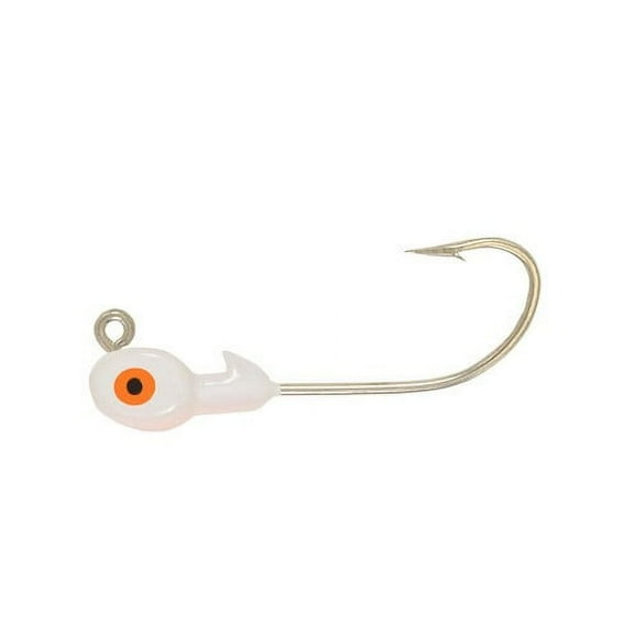 H&H Tackle A1410-02 White Arrow Fishing Jig Head Saltwater Lure