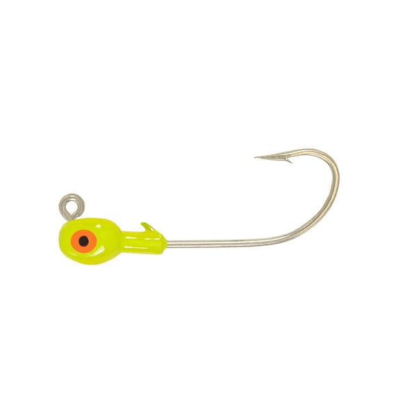 H&H Tackle A1410-05 Chartreuse Arrow Fishing Jig Head Saltwater Lure