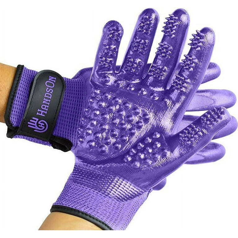 Hands on shedding gloves hot sale