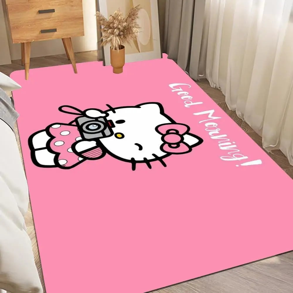 HHelloS KKittyS Floor Mat Door Mat Washable NonSlip Living Room Sofa