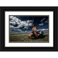 thumbnail image 1 of H. Ingibergsson, Torsteinn 18x13 Black Ornate Wood Framed with Double Matting Museum Art Print Titled - Old Vespa, 1 of 4