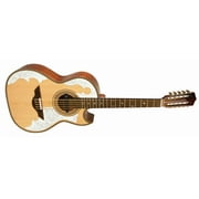 H. Jimenez LBQ4E El Patron Acoustic-Electric Bajo Quinto Natural