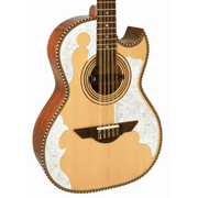 H. Jimenez LBQ4E El Patron Acoustic-Electric Bajo Quinto Natural