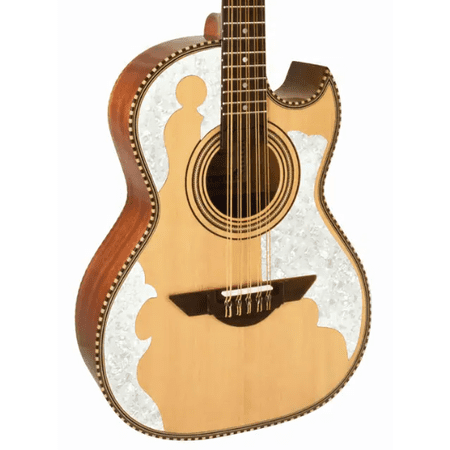 H. Jimenez LBQ Acoustic Bajo Quinto Gloss Natural