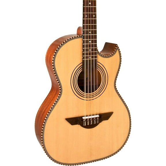 H. Jimenez LBQ Acoustic Bajo Quinto Natural