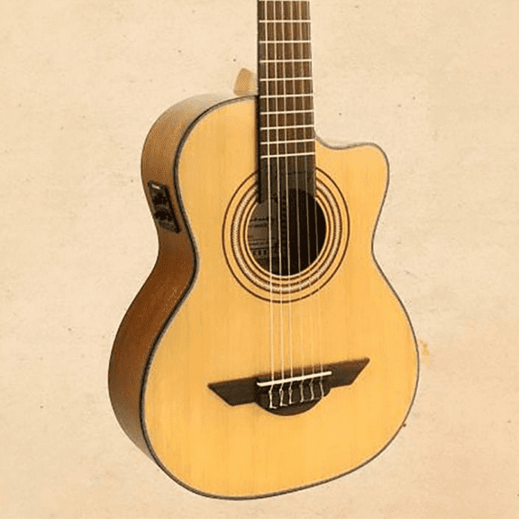 LG3CE El Maestro Cutaway Nylon-String Acoustic-Electric Guitar