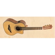 H. Jimenez Voz de Trio Acoustic Electric Requinto with Gig Bag