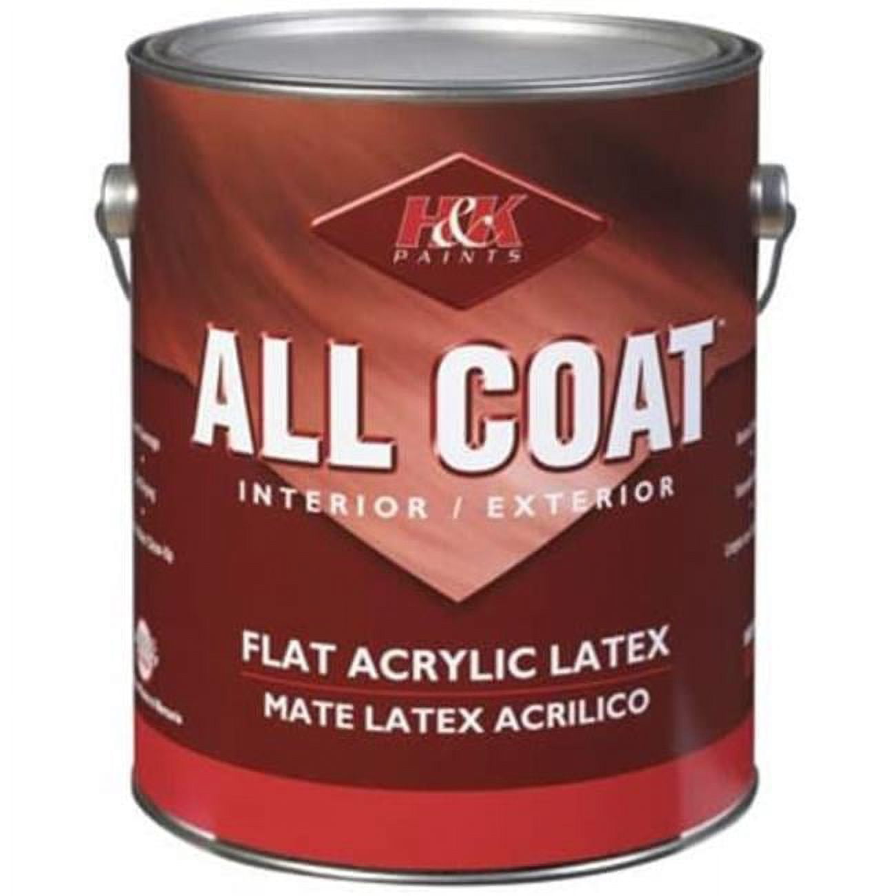 H&K Paints 1020733 Indoor & Outdoor 1 gal AllCoat Flat Tawny Beige Polyurethane Alkyd Enamel