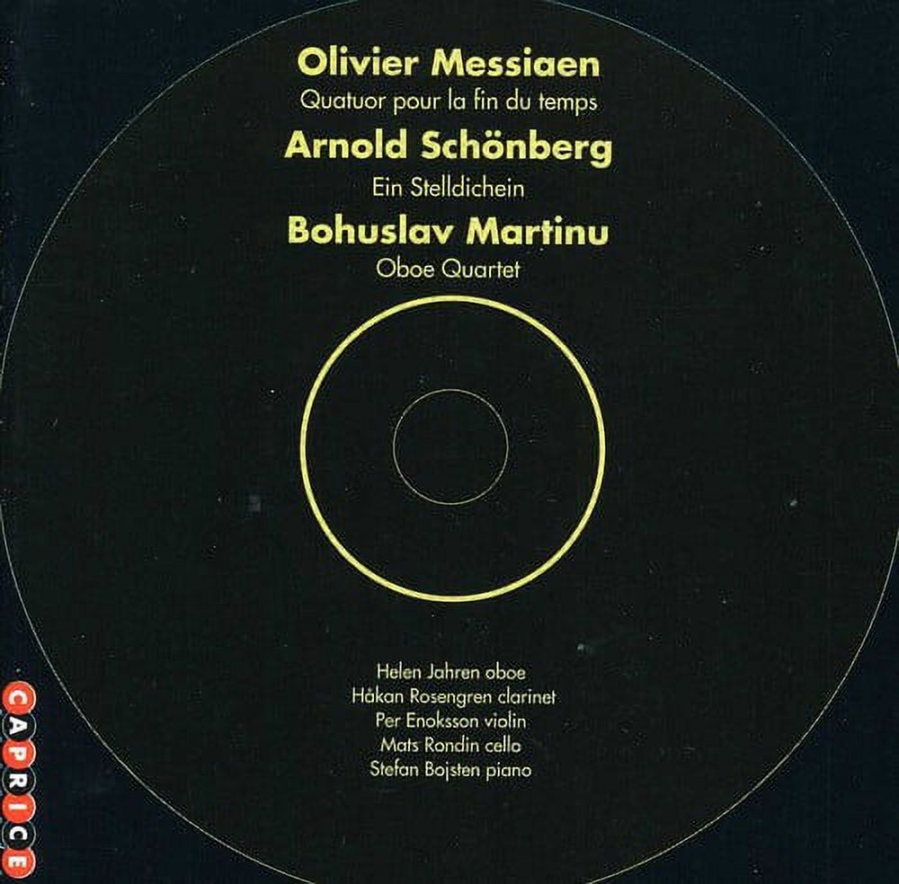 H Kan Rosengren - Quartet for End of Time / Stelldichein / Oboe QT - Music & Performance - CD