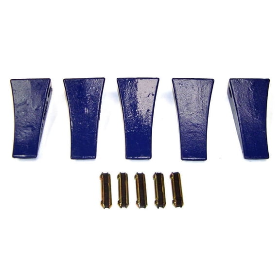 H&L Tooth Company 230TF | TF23D JD Fang Style Backhoe Bucket Teeth Plus 230DFP Long Flexpins (5-Pack) for Deere, Case, JBC, and More. | 23 | 230