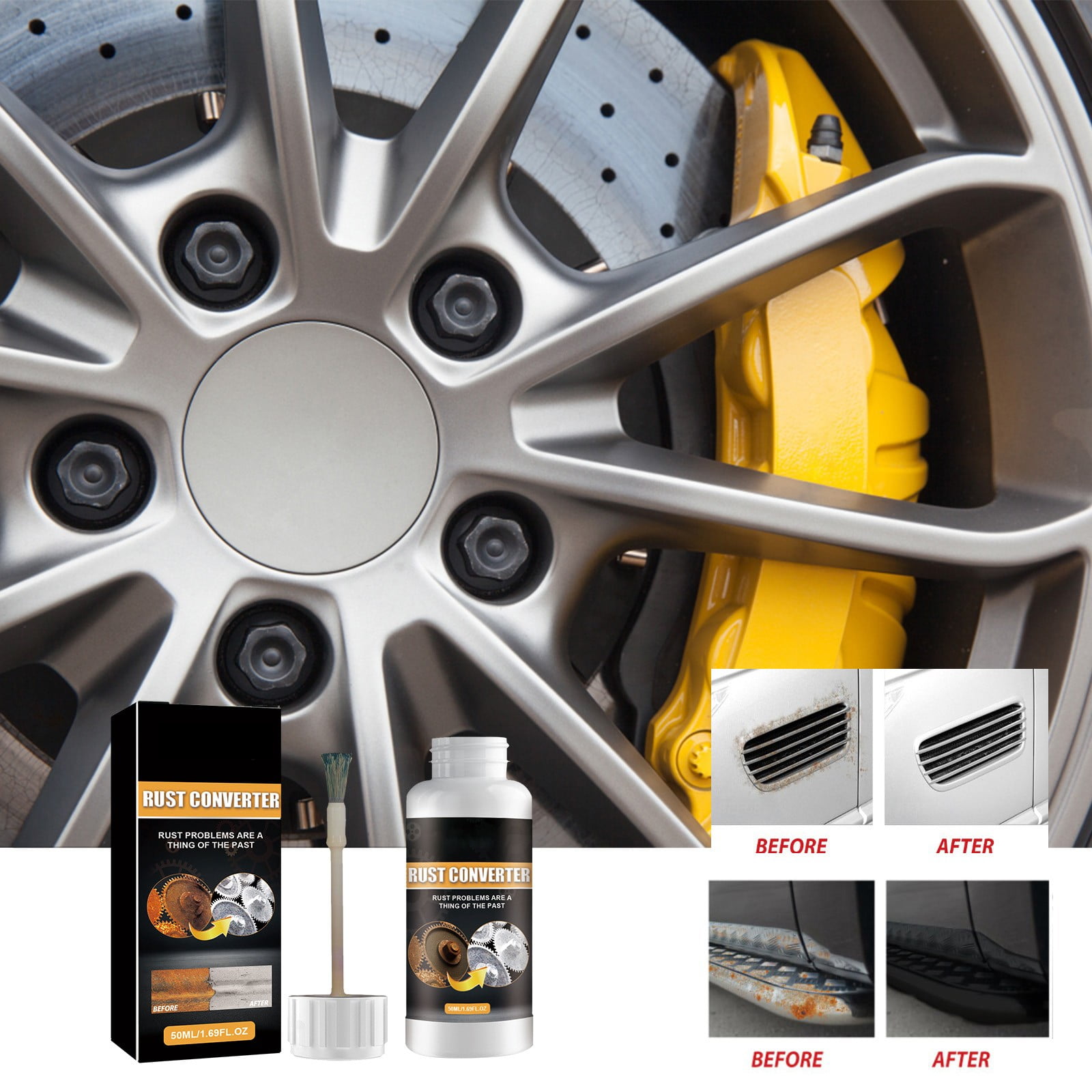 H Limescale Remover Spray Oil Remover for Concrete Hard Stain Remover