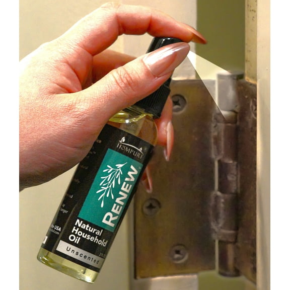HōMPURE® Renew Natural Household Oil Unscented lubricant spray oil fix squeaky doors