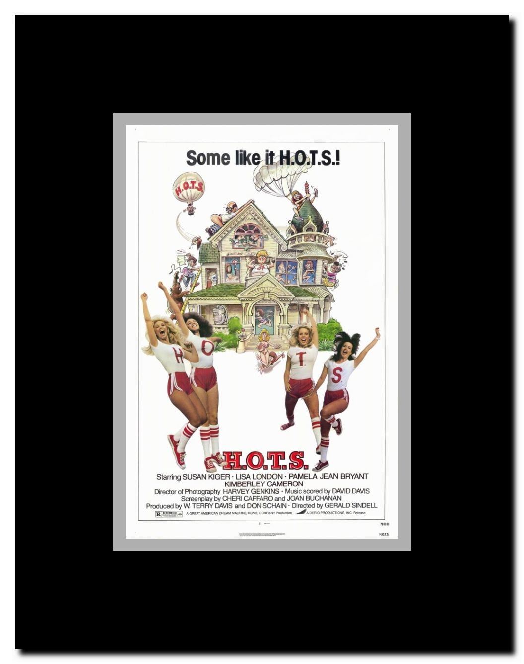 H.O.T.S. Framed Movie Poster