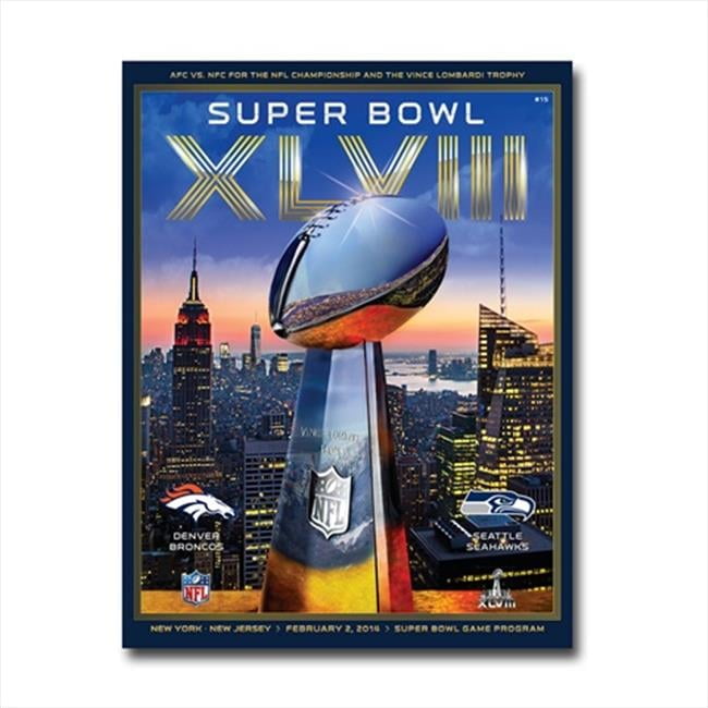 H.O. Zimman Super Bowl XLIX Game Program - Walmart.com