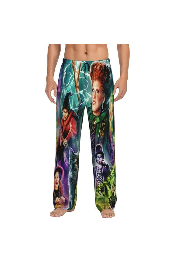 H-Ocus P-Ocus Pajama Pants for Men Women Casual Lounge Pants Soft Pajama Bottoms Drawstring Sweatpants Small