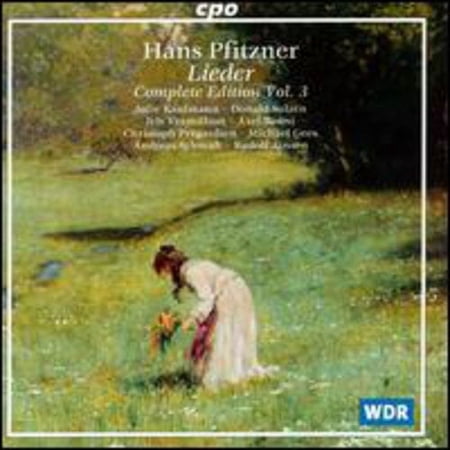 H. Pfitzner - Complete Edition-Vol. 3 - Music & Performance - CD