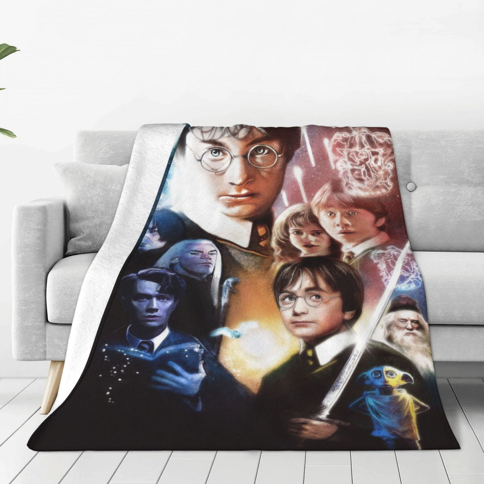 Harry Potter Fleece Deken Plad Gryffndor 100x150 | Harry Potter